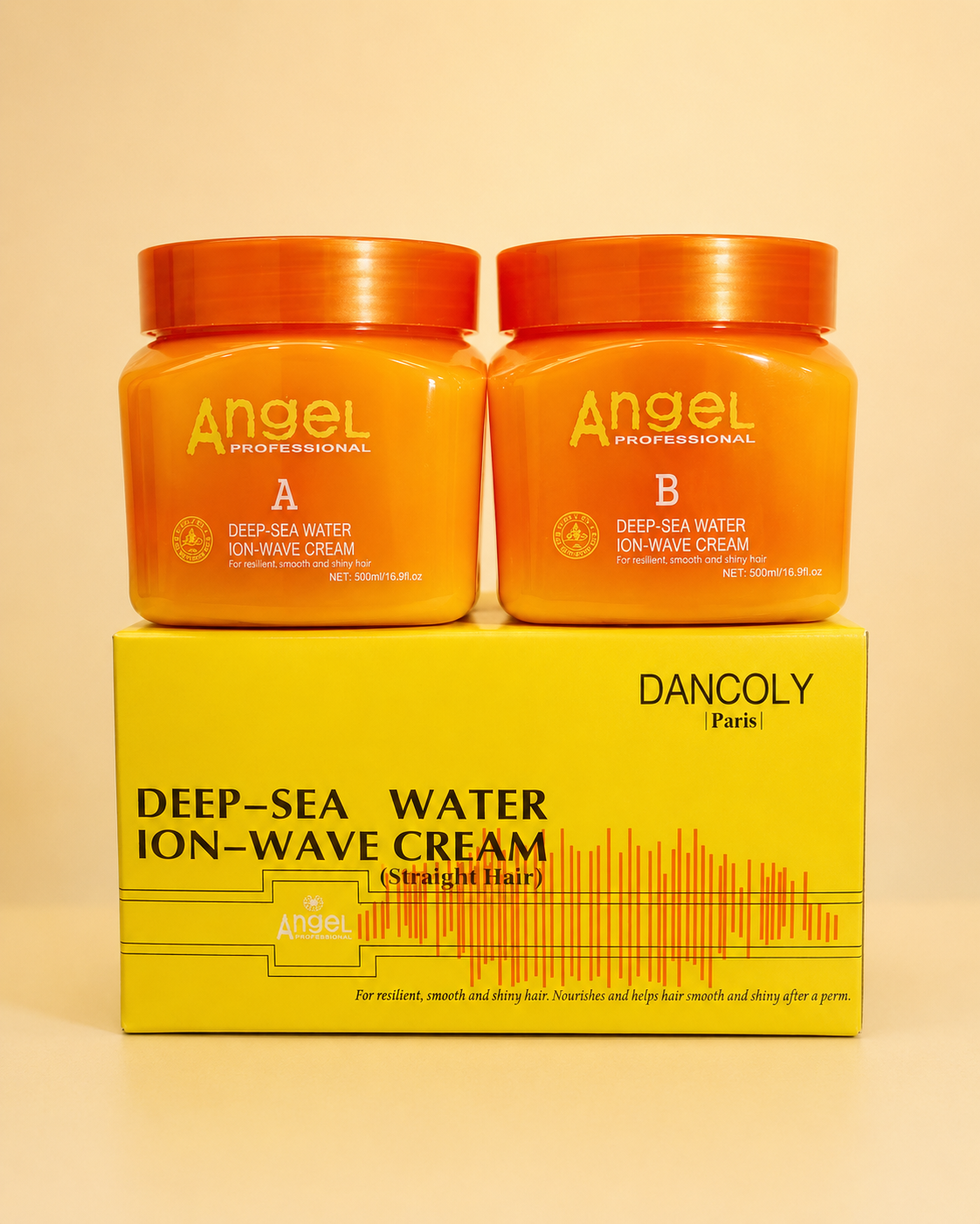 DEEP-SEA WATER ION-WAVE CREAM(straight hair)500gX2