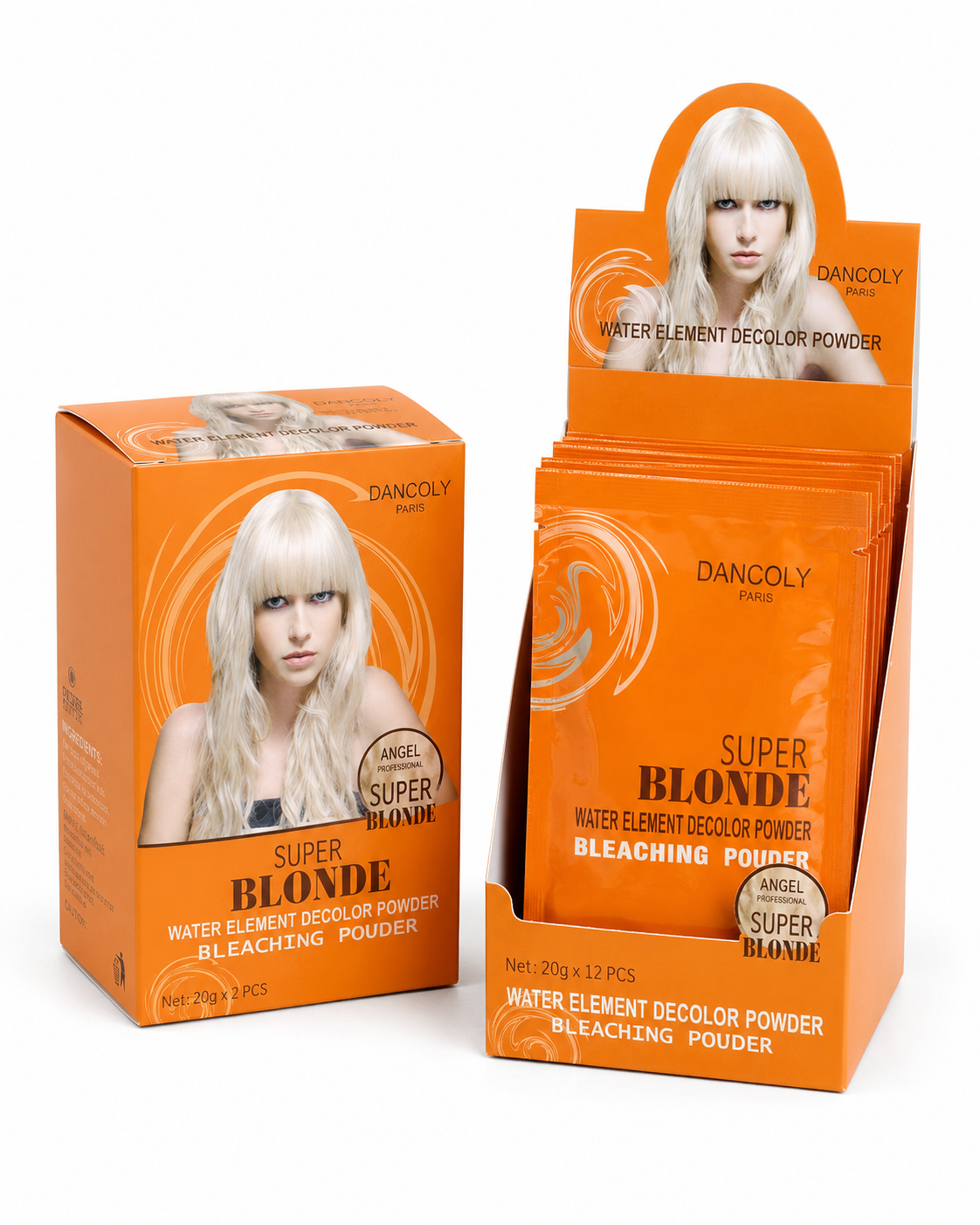Water Element Decolor Powder (20g/piece, 12pieces/set)